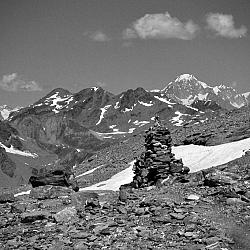 Le Mont-Blanc depuis le Col de Bassac Déré
